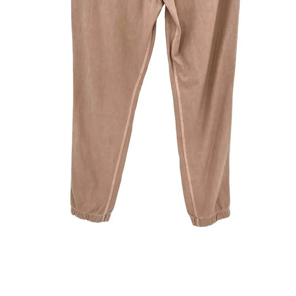 Athleta Farallon Jogger Pants in Mocha Latte Pink Beige Sweatpants Size 2 - Picture 8 of 11